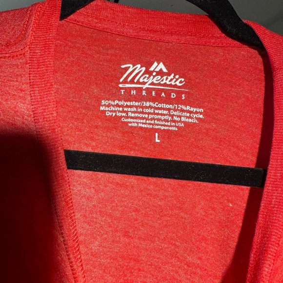 NFL Red and white Kansas City Chiefs cotton t-shirt - Picture 3 of 4